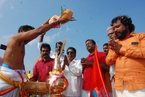 Procession with Rama idol
