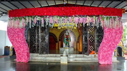New Year Celebration at Temple